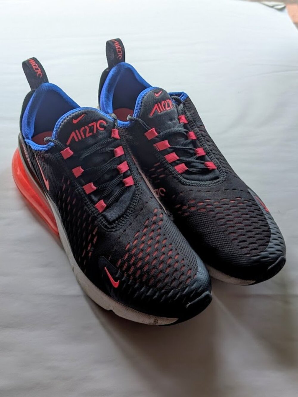 Nike Air Max 270 Black Bright Crimson